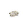 Insert HK, Raccordement à Sertir, mâle, 12 pin, 40A, Polycarbonate, 16B 